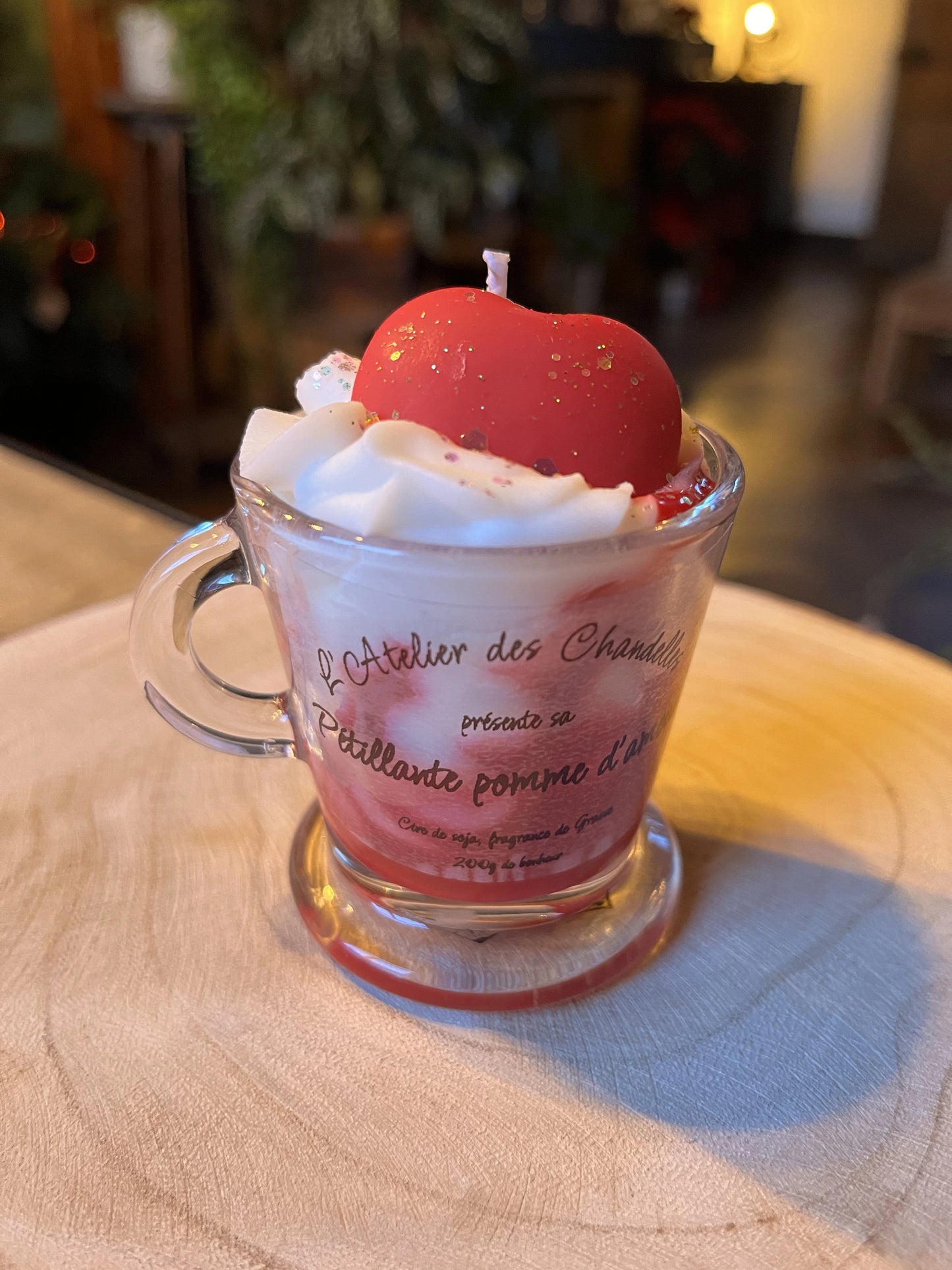 Pétillante pomme d'amour