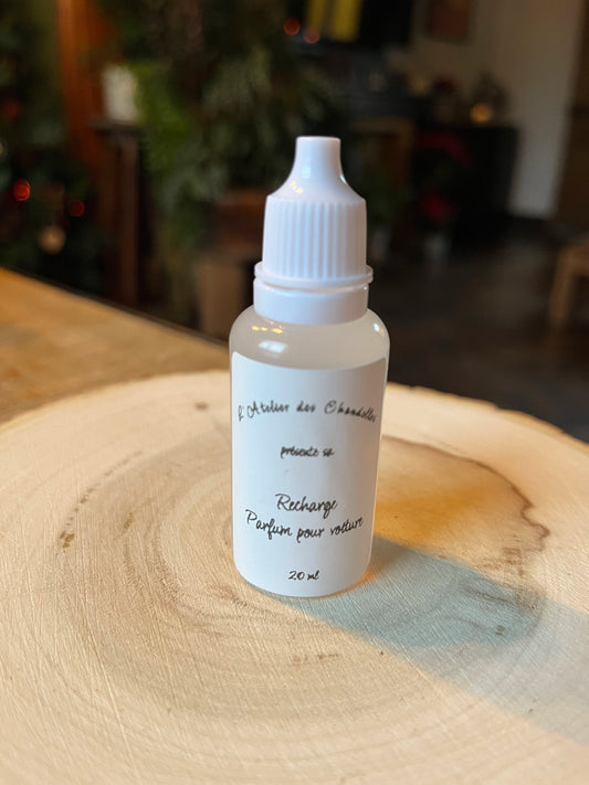 Recharge de parfum pour diffuseur de voiture
