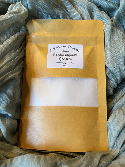 Poudre parfumée monoï